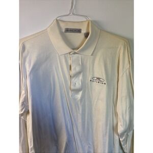 Vintage‎ Nicklaus Railside Men's Large Long Sleeve Polo Shirt Korea